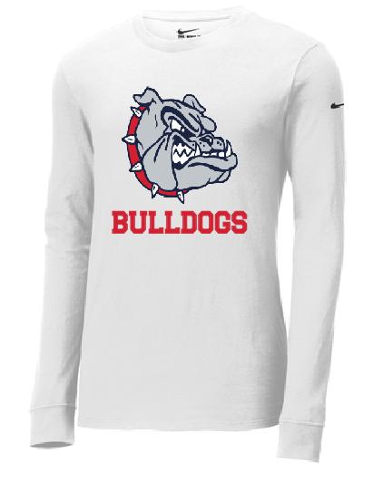 Unisex Bulldog Softball Nike Dri-FIT long sleeve t-shirt