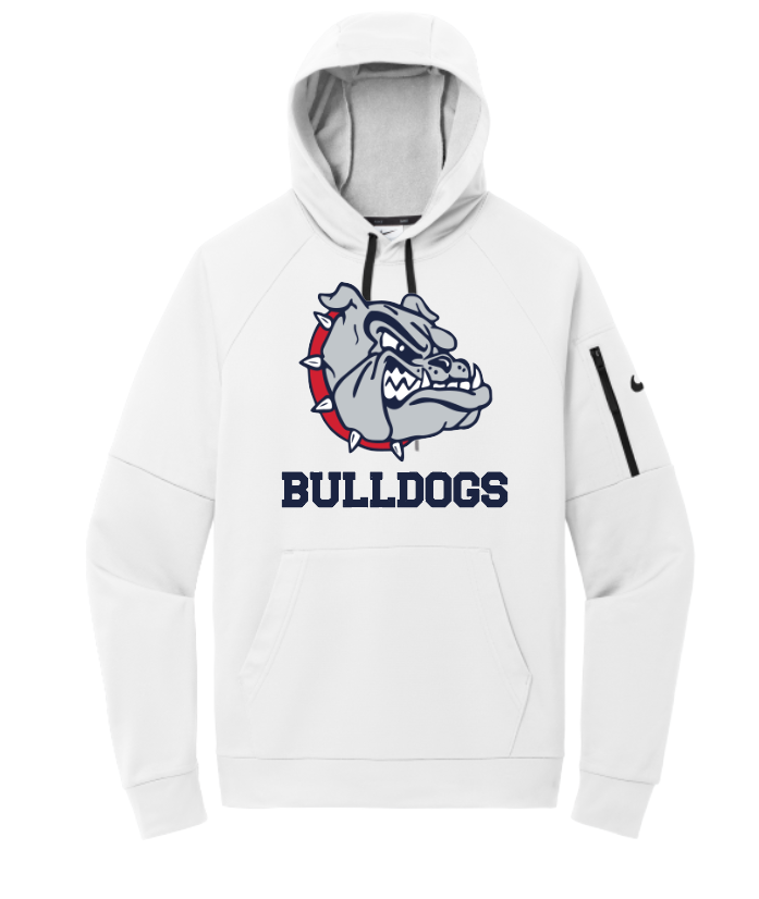 Unisex Bulldog Softball Nike Therma-FIT hoodie