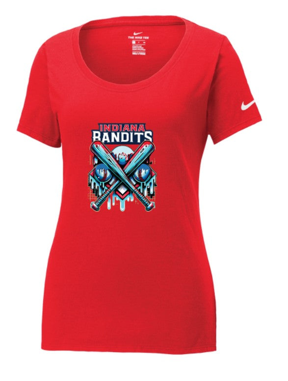 DRIP Indiana Bandit Short Sleeve Women's Nike Dri-fit Scoop neck