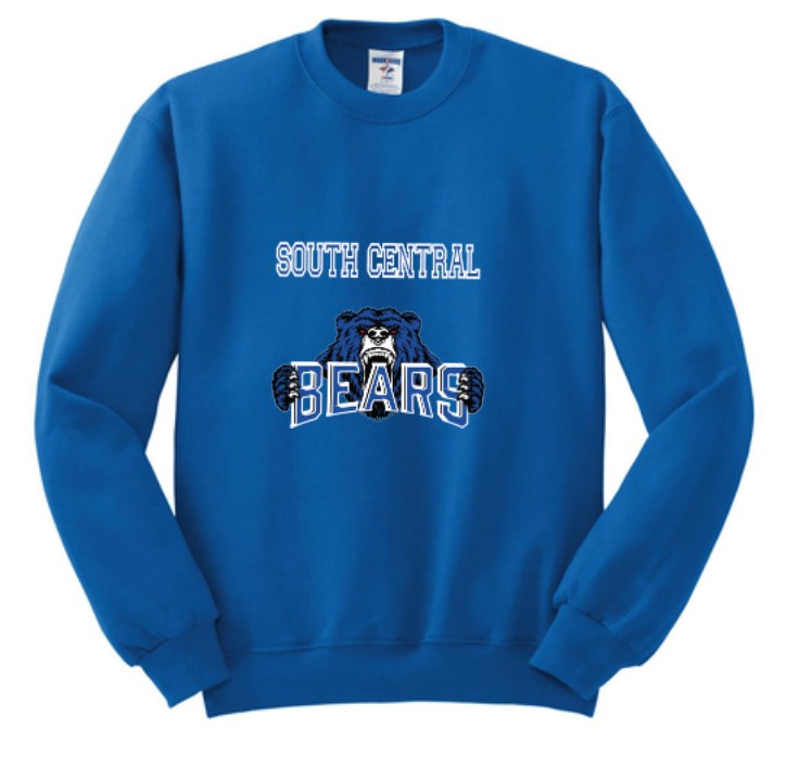 Youth Jerzees Bears crew neck sweatshirt