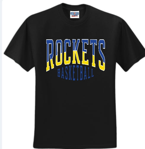 Adult Rockets Rounded Basketball shirt