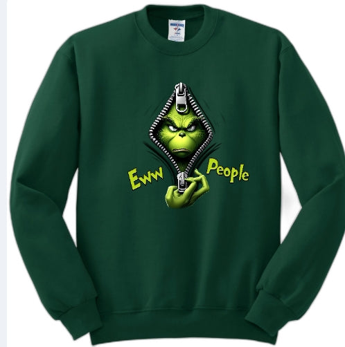 Ew People Grinch Sweatshirt