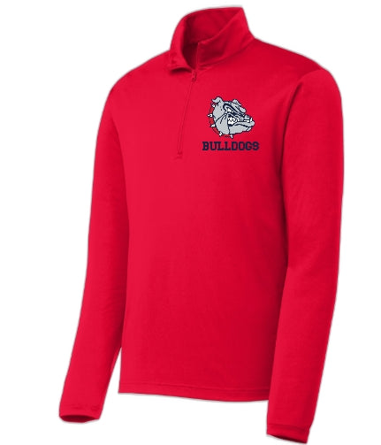 Unisex Bulldog Sport Tek PosiCharge Competitor 1/4 zip