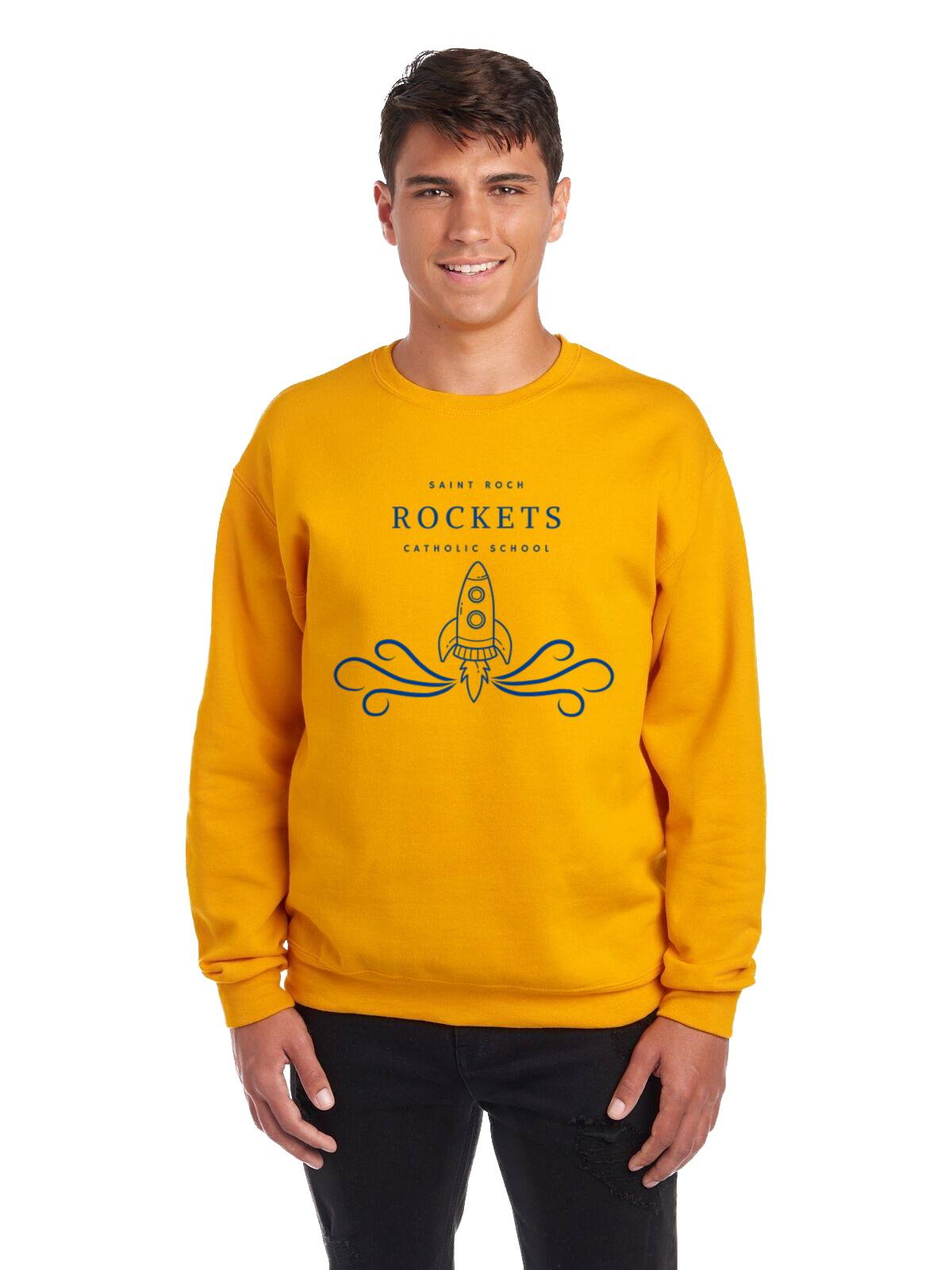 Adult Crewneck Sweatshirt Rockets