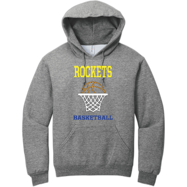 Rockets basketball hoop hoodie