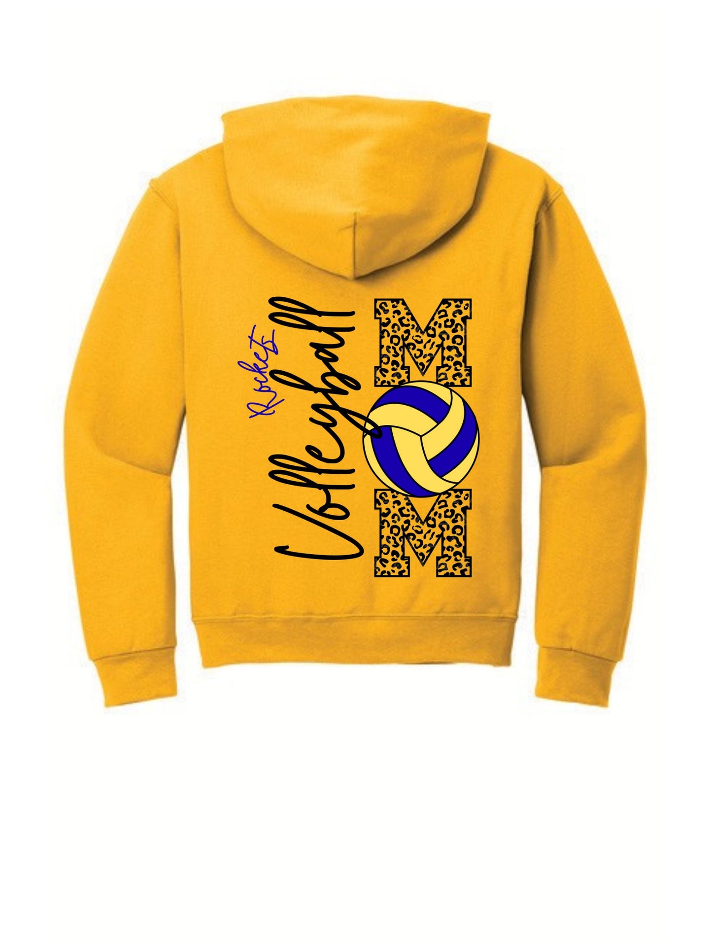 Rockets Volleyball Mom Hoodie
