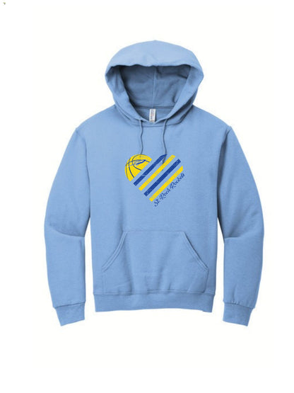 Heart Basketball Hoodie