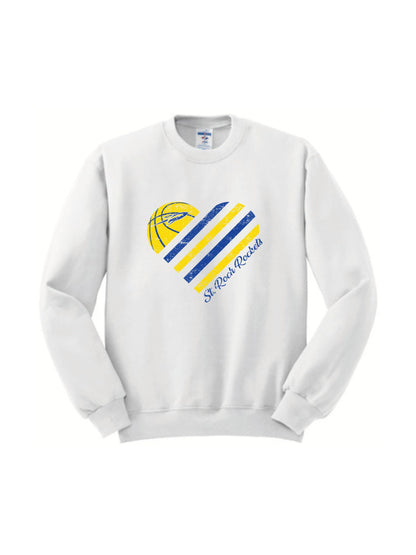 Heart Basketball Sweatshirt