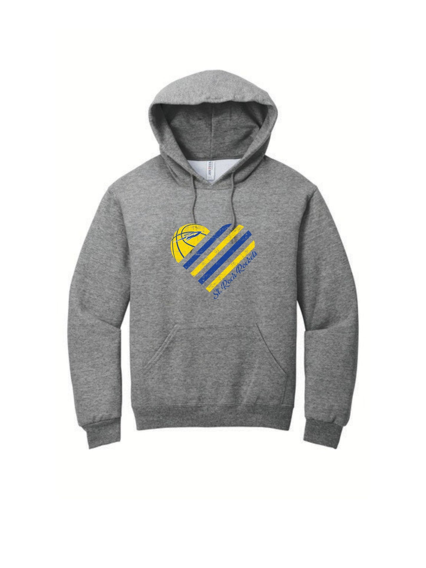 Heart Basketball Hoodie