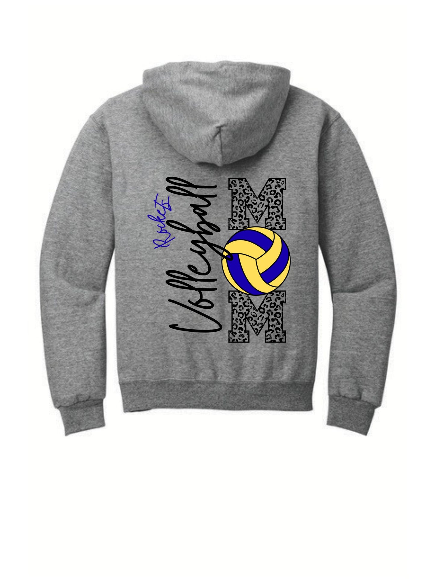 Rockets Volleyball Mom Hoodie
