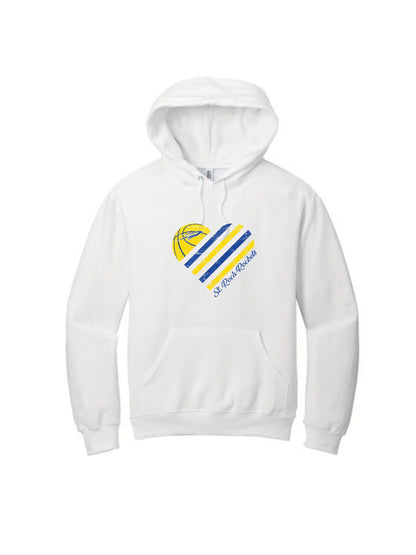 Heart Basketball Hoodie