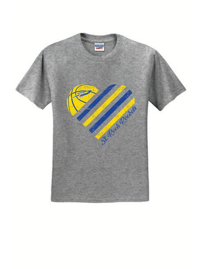 Heart Basketball T-Shirt