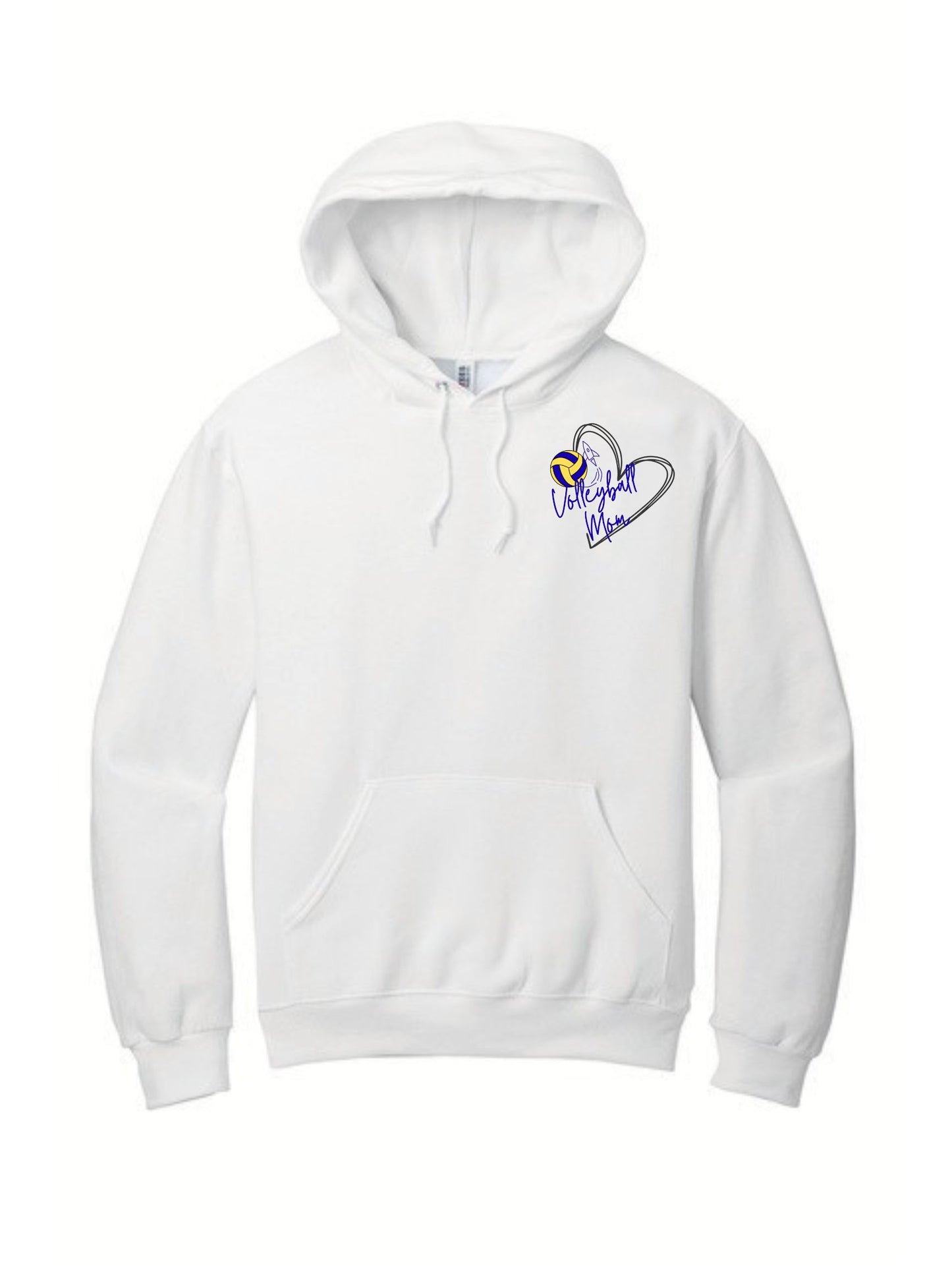 Rockets Volleyball Mom Hoodie