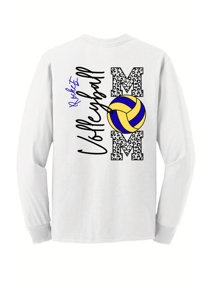 Rockets Volleyball Mom Long Sleeve