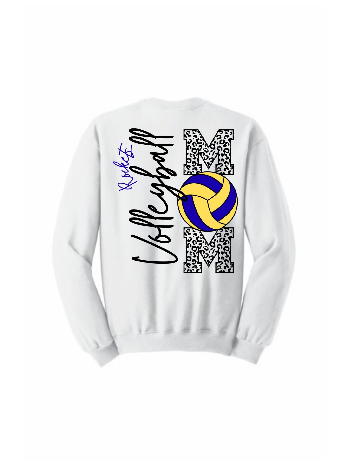 Rockets Volleyball Mom Sweatshirt