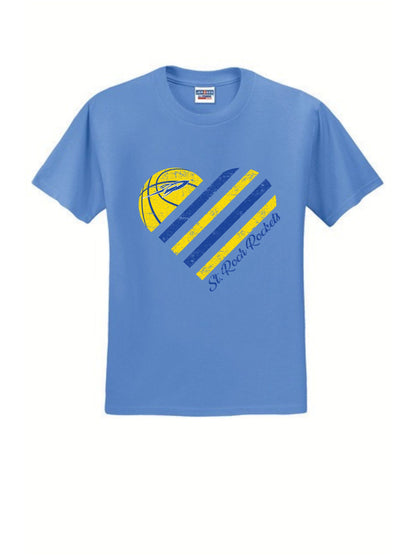 Heart Basketball T-Shirt
