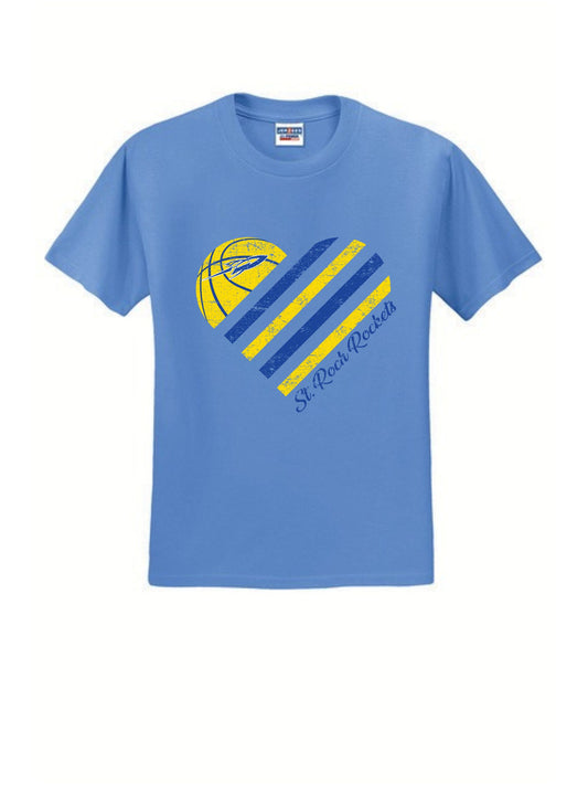 Heart Basketball T-Shirt