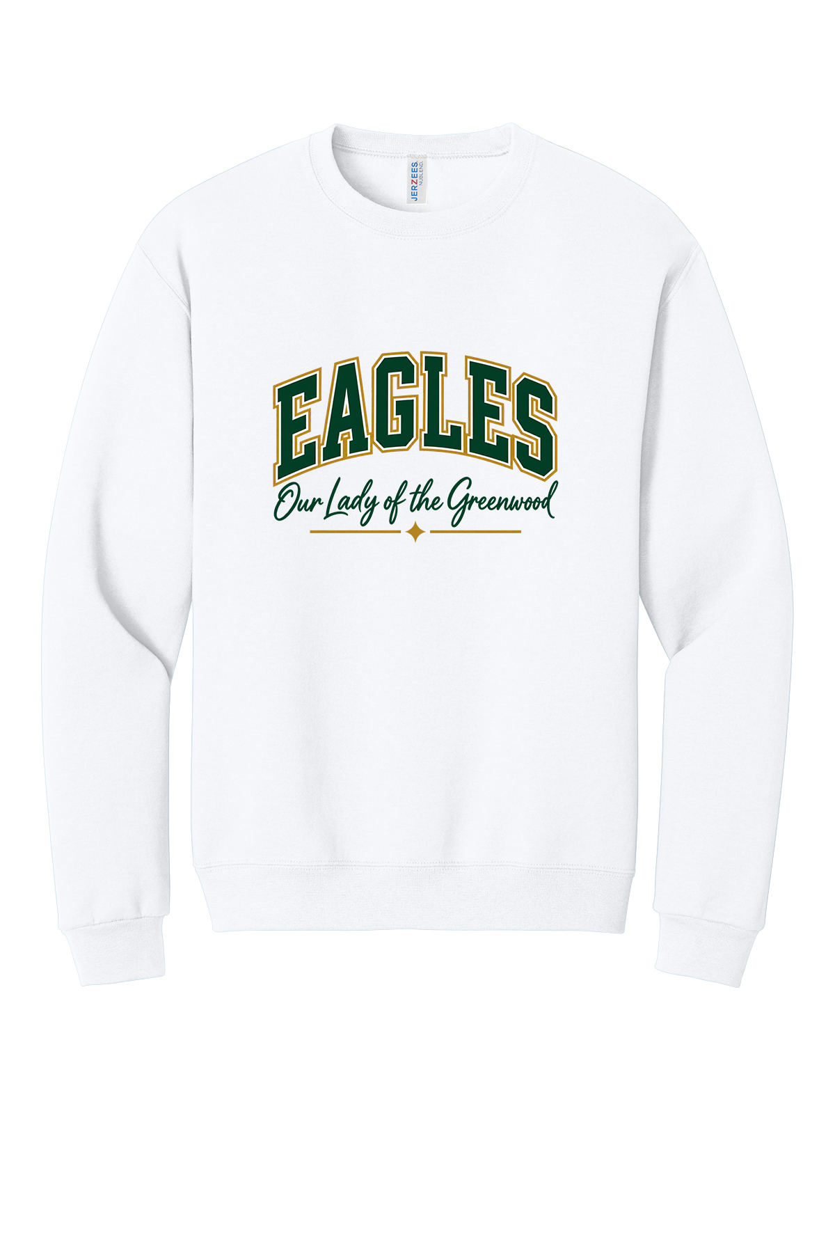 Eagles in Green Short sleeve, long sleeve, sweatshirts, and 1/4 zips