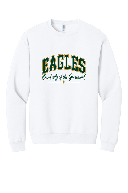 Eagles in Green Short sleeve, long sleeve, sweatshirts, and 1/4 zips