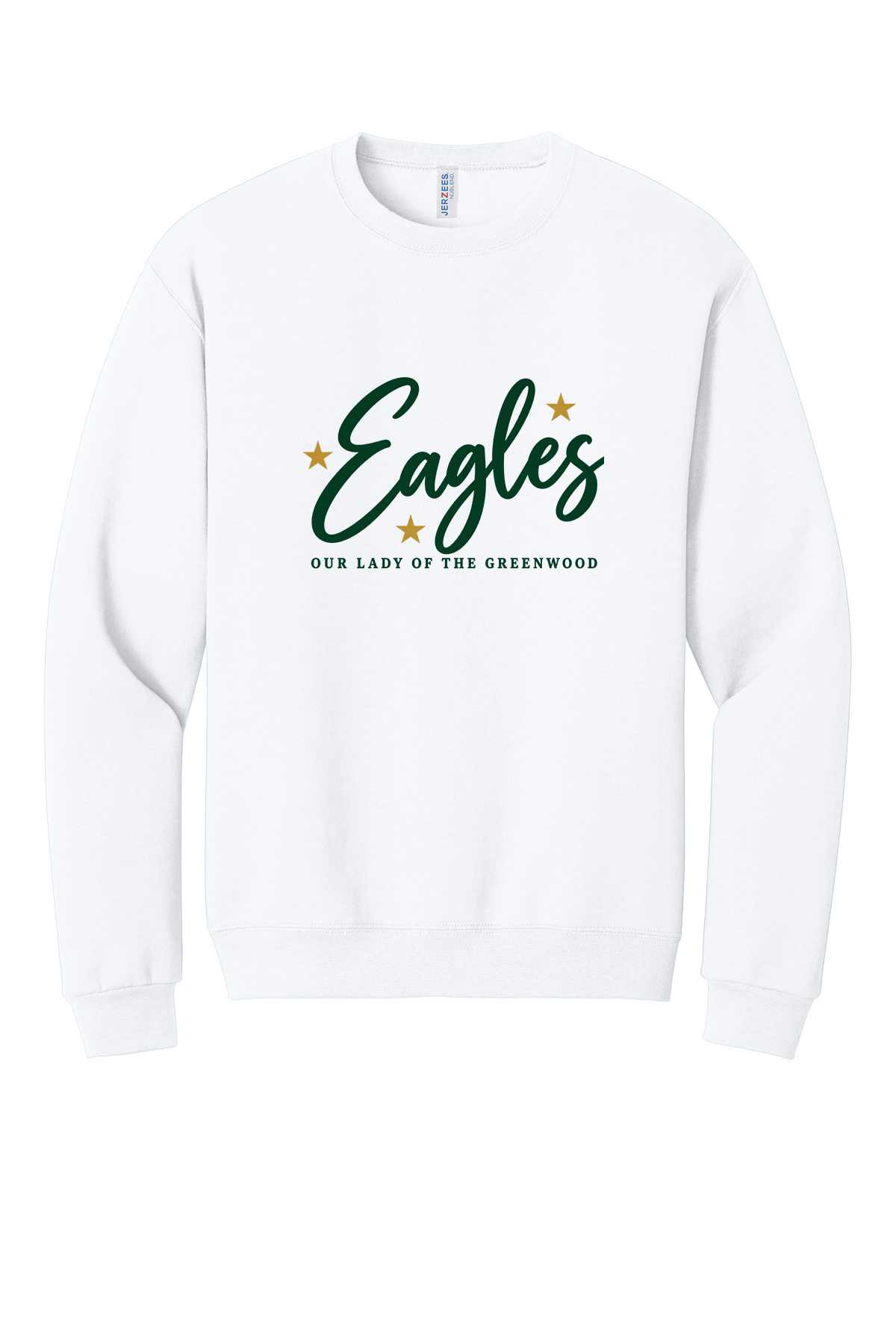 Eagles in Cursive Short sleeve, long sleeve, sweatshirts, and 1/4 zips.