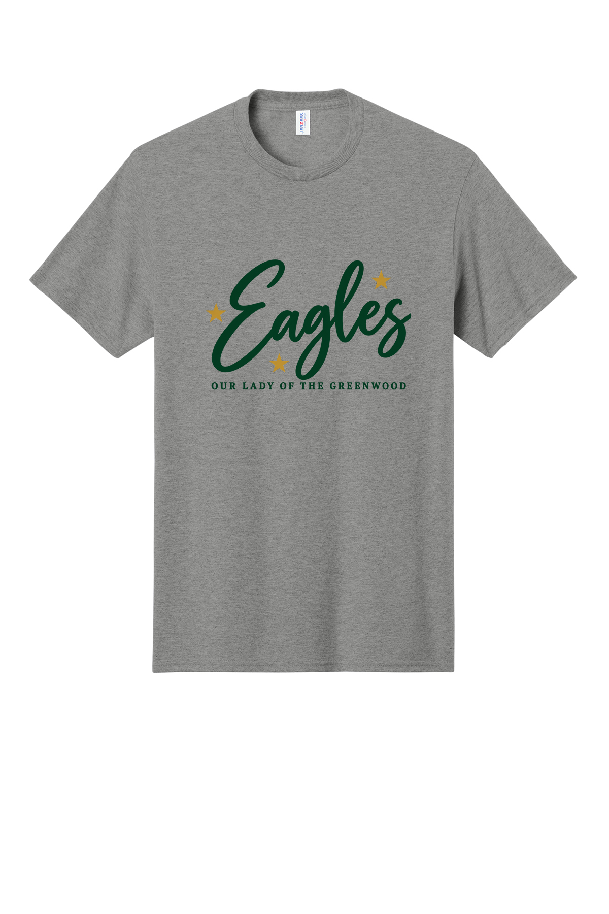 Eagles in Cursive Short sleeve, long sleeve, sweatshirts, and 1/4 zips.