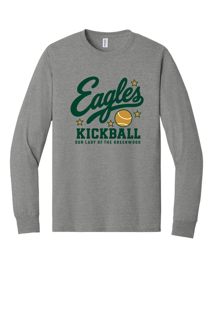 Eagles Kickball Short sleeve, long sleeve, sweatshirts, and 1/4 zips.