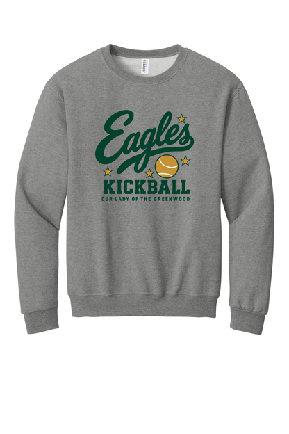 Eagles Kickball Short sleeve, long sleeve, sweatshirts, and 1/4 zips.