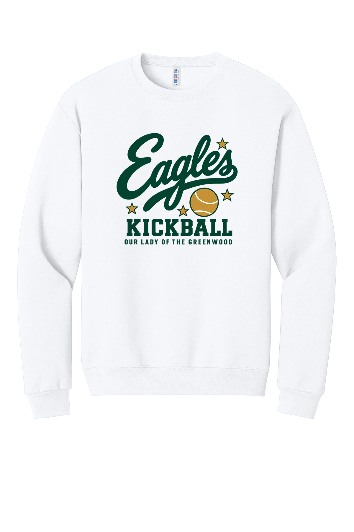 Eagles Kickball Short sleeve, long sleeve, sweatshirts, and 1/4 zips.