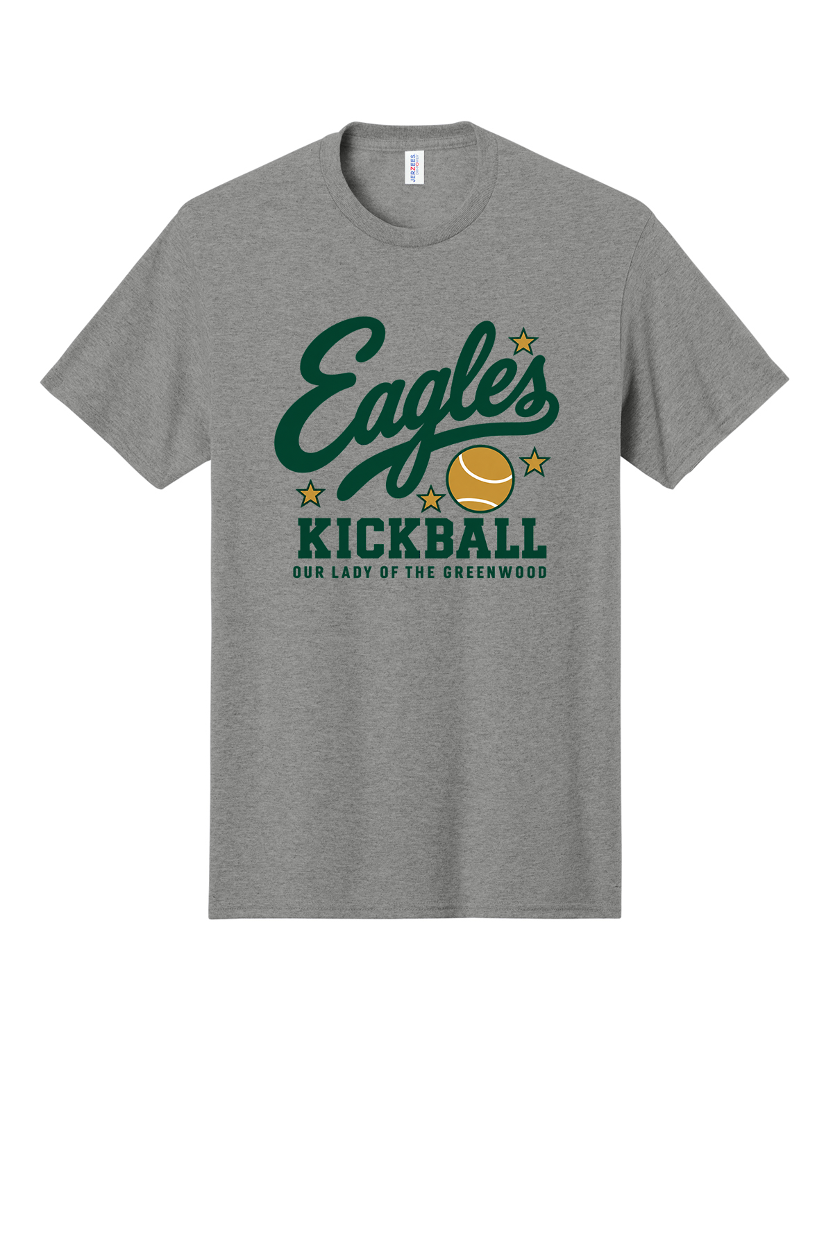 Eagles Kickball Short sleeve, long sleeve, sweatshirts, and 1/4 zips.