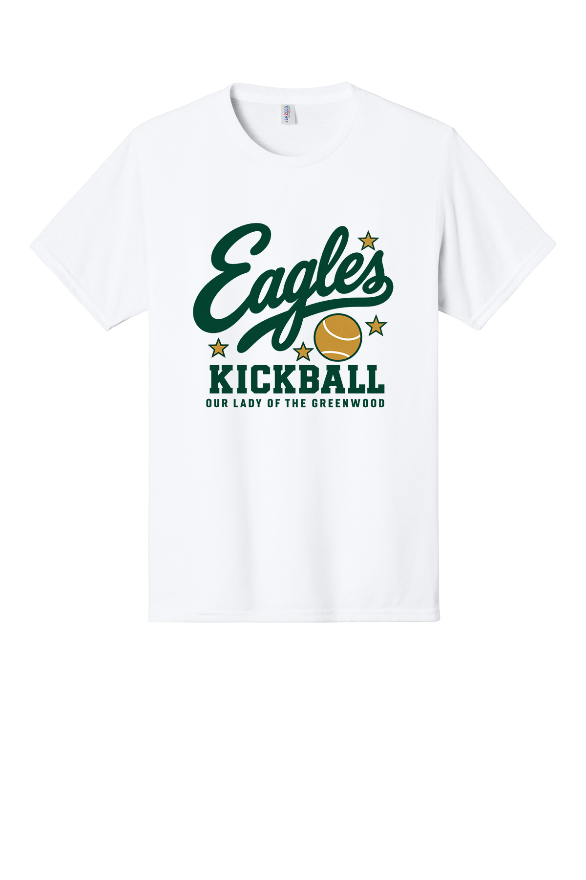 Eagles Kickball Short sleeve, long sleeve, sweatshirts, and 1/4 zips.