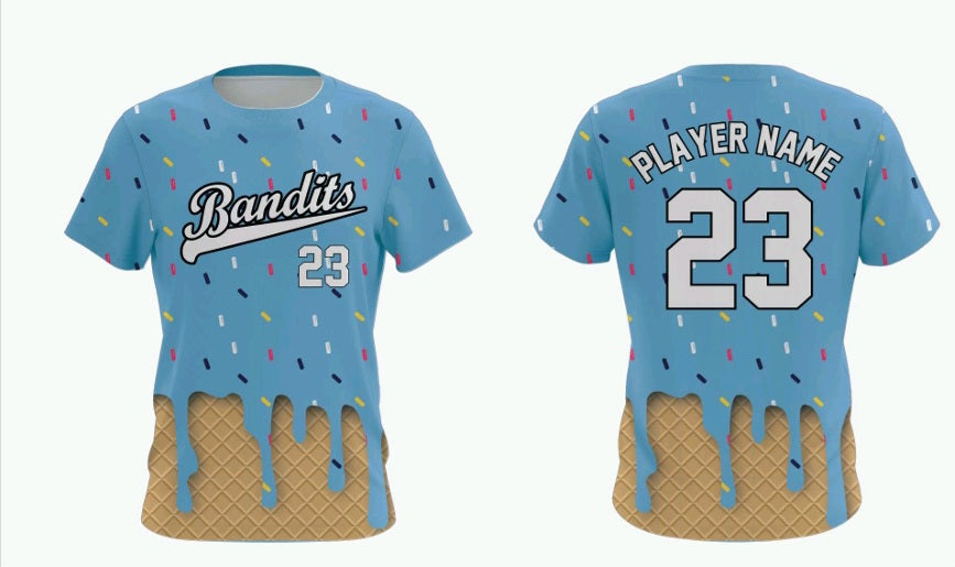Indiana Bandit Ice Cream Design