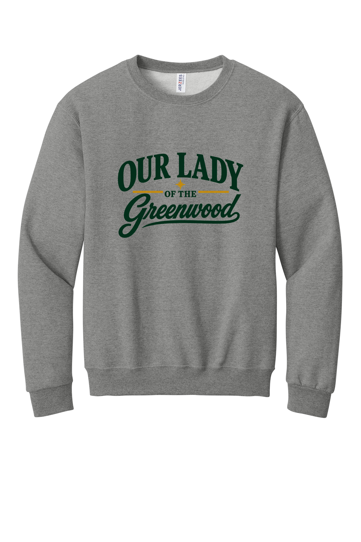 Our Lady of the Greenwood Short sleeve, long sleeve, sweatshirts, and 1/4 zips