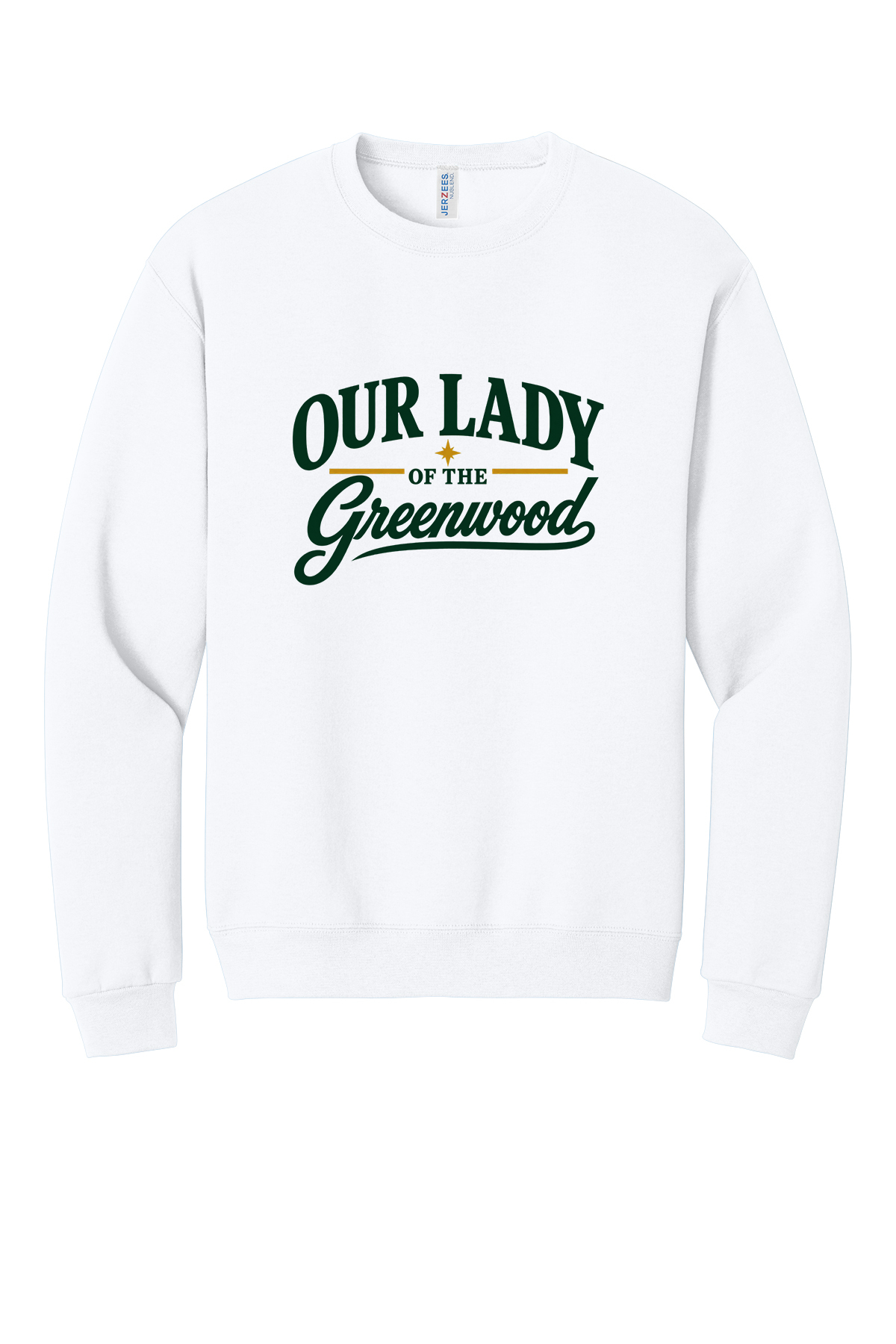 Our Lady of the Greenwood Short sleeve, long sleeve, sweatshirts, and 1/4 zips