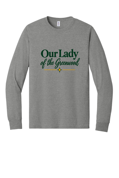 Our Lady of the Greenwood with Star Short sleeve, long sleeve, sweatshirts, and 1/4 zips