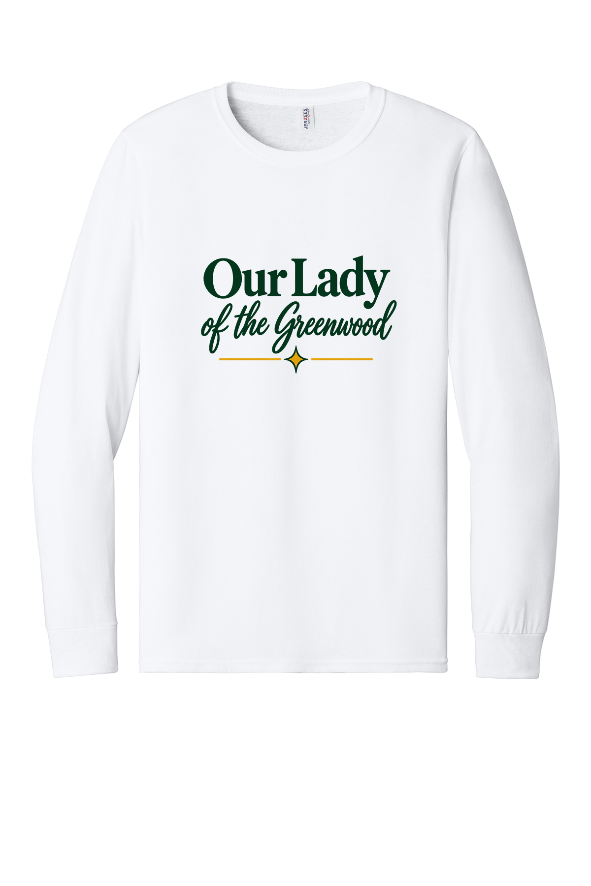 Our Lady of the Greenwood with Star Short sleeve, long sleeve, sweatshirts, and 1/4 zips