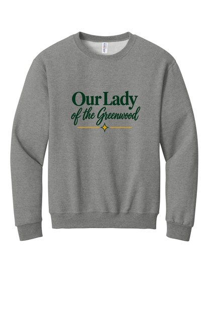 Our Lady of the Greenwood with Star Short sleeve, long sleeve, sweatshirts, and 1/4 zips