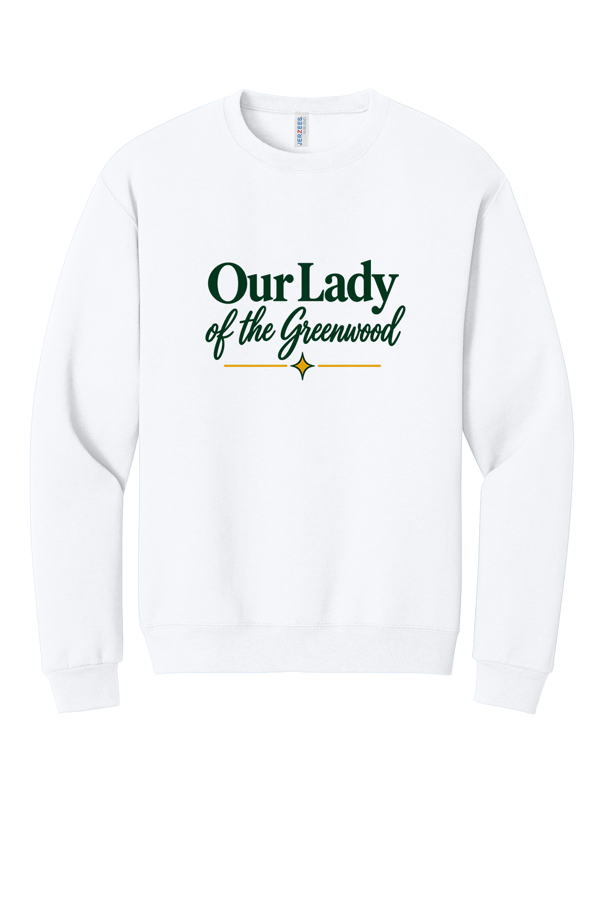 Our Lady of the Greenwood with Star Short sleeve, long sleeve, sweatshirts, and 1/4 zips