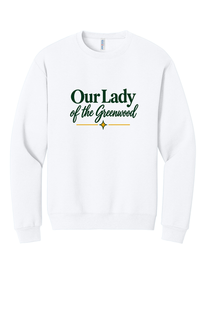 Our Lady of the Greenwood with Star Short sleeve, long sleeve, sweatshirts, and 1/4 zips