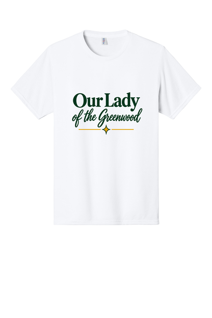 Our Lady of the Greenwood with Star Short sleeve, long sleeve, sweatshirts, and 1/4 zips