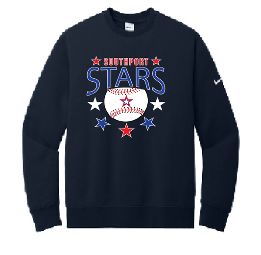 Southport Stars Nike Club Fleece Crew Sweatshirt