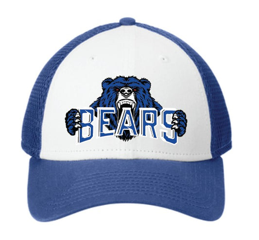 New Era Snapback Mesh Bears embroidered hat