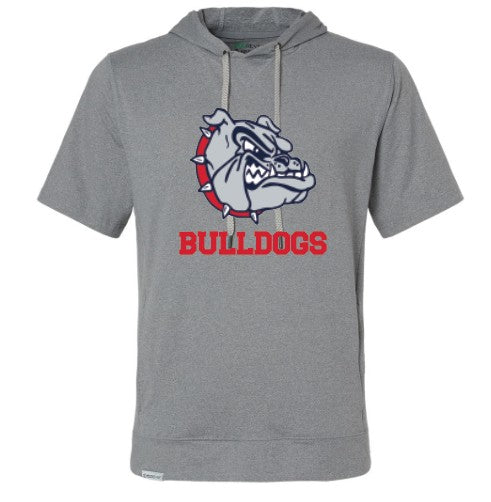 Unisex Bulldog Softball Holloway short sleeve hoodie
