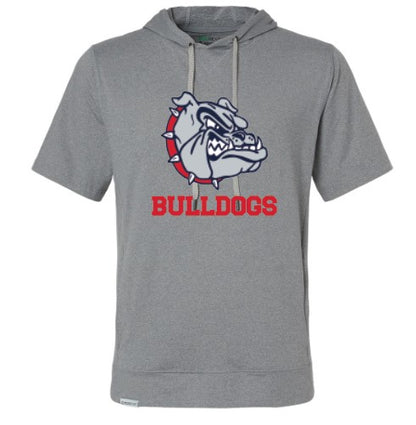 Unisex Bulldog Softball Holloway short sleeve hoodie