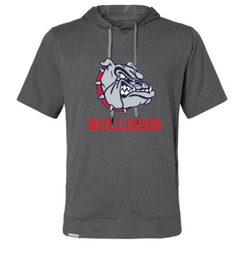 Unisex Bulldog Softball Holloway short sleeve hoodie