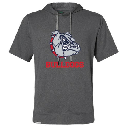 Unisex Bulldog Softball Holloway short sleeve hoodie