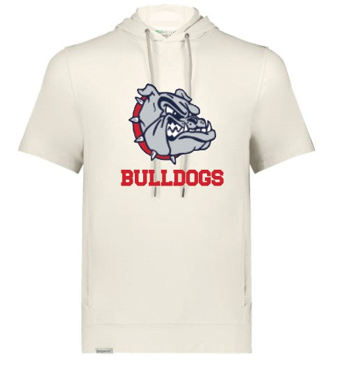 Unisex Bulldog Softball Holloway short sleeve hoodie