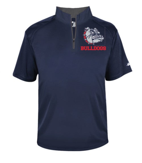 Unisex Bulldog Softball Badger short sleeve pullover