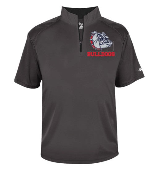 Unisex Bulldog Softball Badger short sleeve pullover