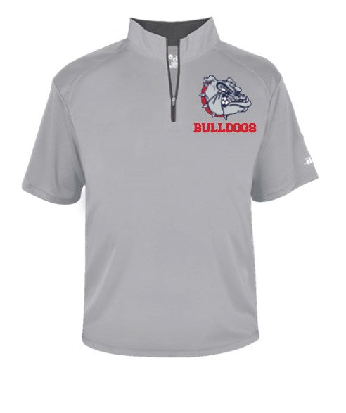 Unisex Bulldog Softball Badger short sleeve pullover