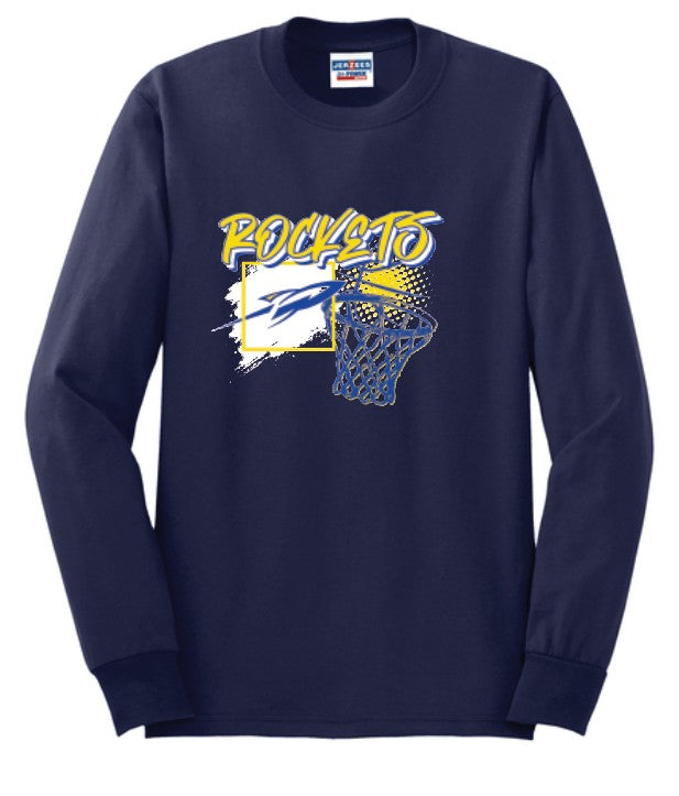 Rockets Basketball Long Sleeve